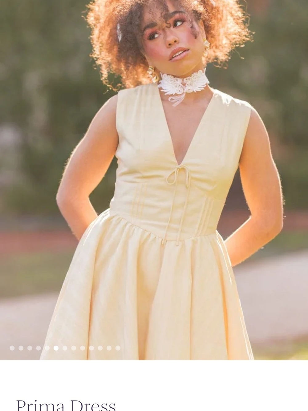 NWOT JessaKae Prima Dress In Sunshine Sz S - Picture 4 of 14